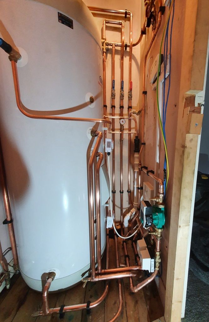 Unvented hot water system repair and replacement in Leicestershire 